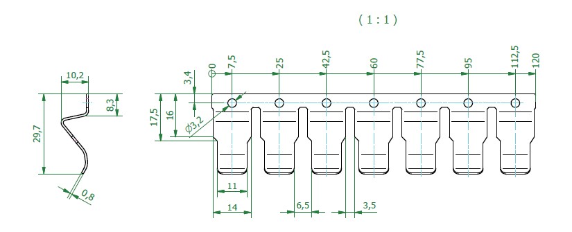 THFM7　トランジスタクリップ