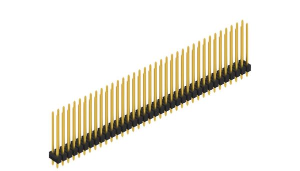 SL-22-240-72-G | 2.54mmピッチ ピンヘッダー 72ピン連結