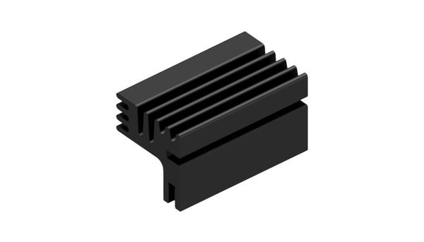 プリント基板取付用アルミ押出ヒートシンク（標準タイプ