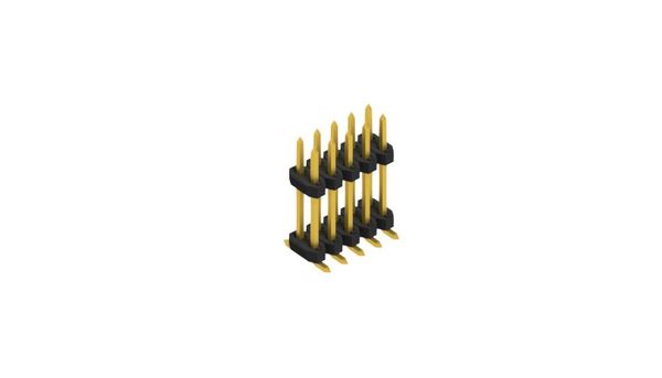 SLY-12-SMD-092 | 2mmピッチ段重ねピンヘッダー2列(表面実装用) Fischer Elektronik