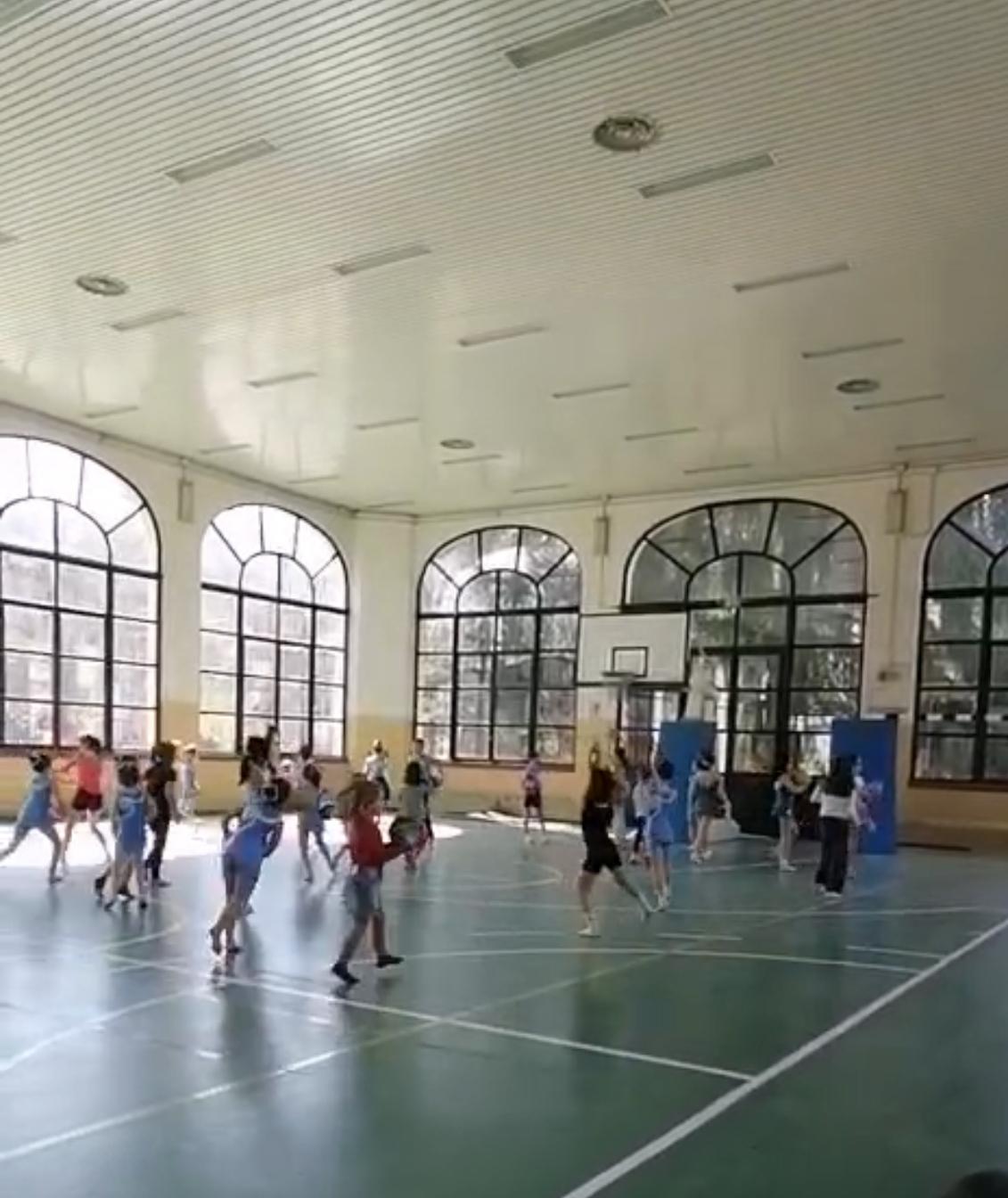 prova per le nuove ginnaste