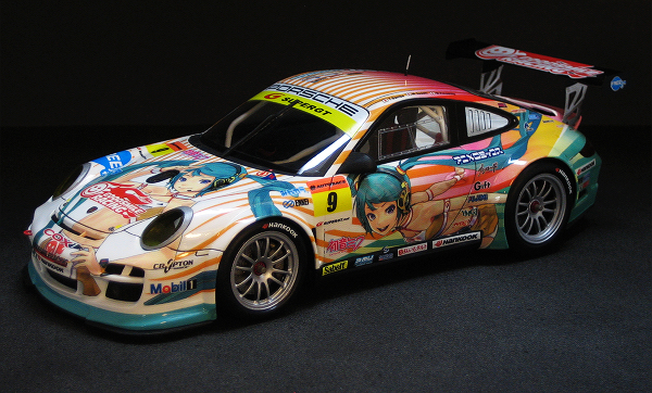 初音ミク×GSRポルシェ - 997 GT3R 2010 Super GT Japan / 初音 初音ミク×GSRポルシェ - 997 GT3R 2010 Super GT Japan / 初音