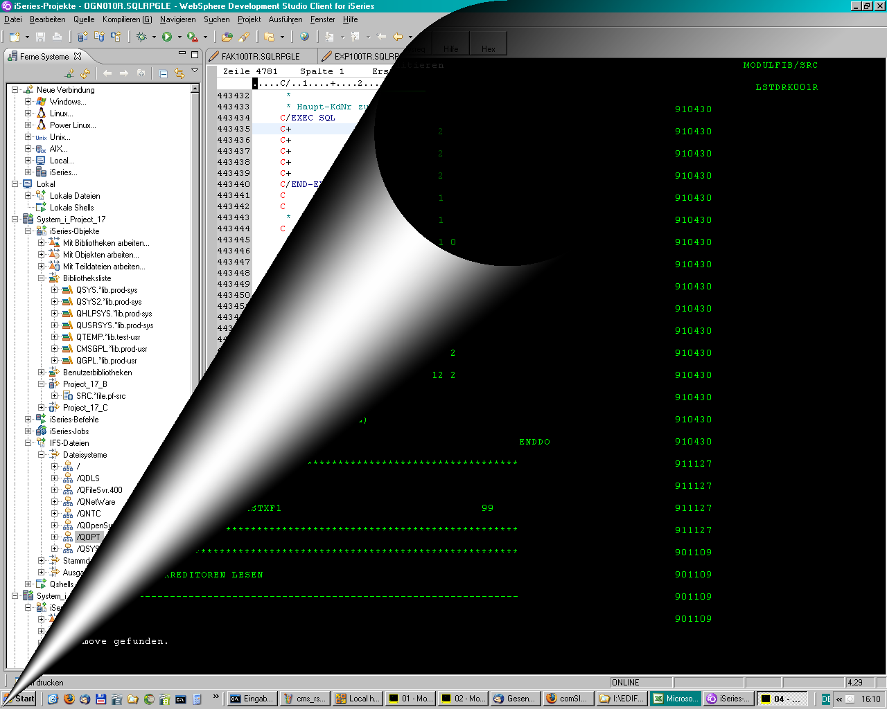 RPG (Report Program Generator) meets Web 2.0 - comsids Webseite!