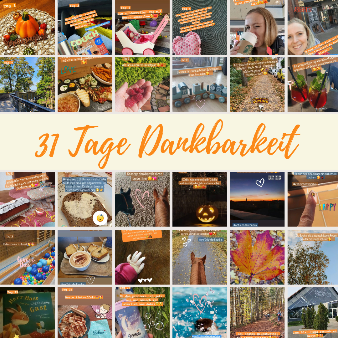 31 Tage Dankbarkeit