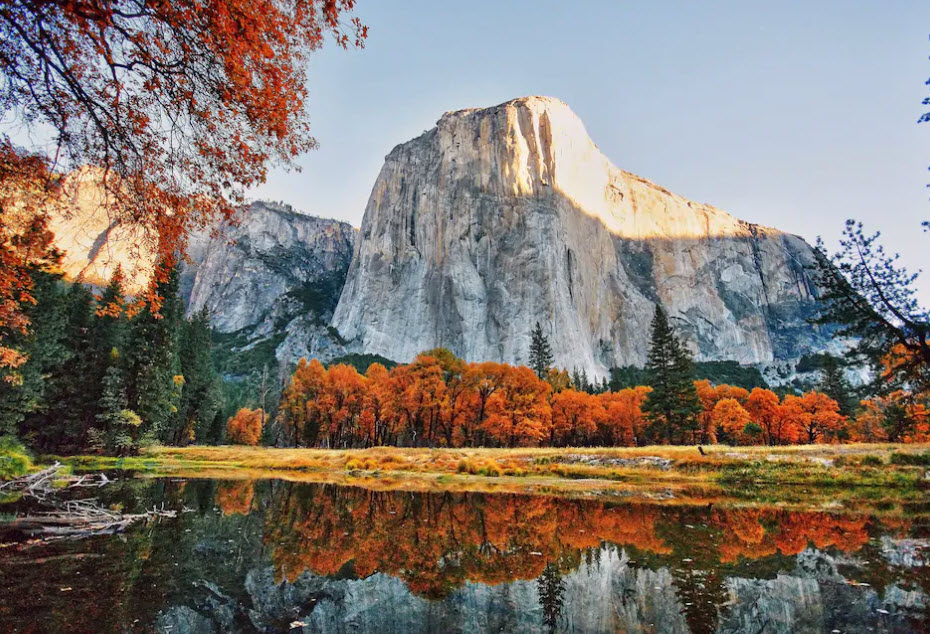 Der Yosemite-Nationalpark in den USA ist im Herbst besonders schön. Hier kann man den «Indian Summer» geniessen.