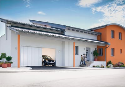 Moderne Garagentore und ihr Antrieb - Blockhaus Profi