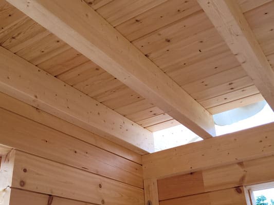 Zwischendecke im Wohnblockhaus - Bauherrenhaus 
