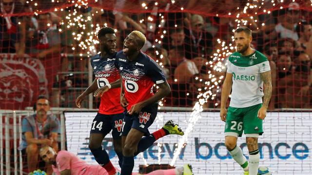 Osimhen s'acclimate bien à la Ligue 1 ©Ouest-France