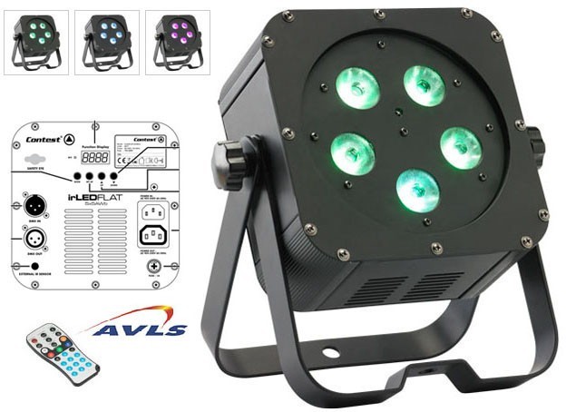 irLEDFLAT RGBW 5x5 watt led