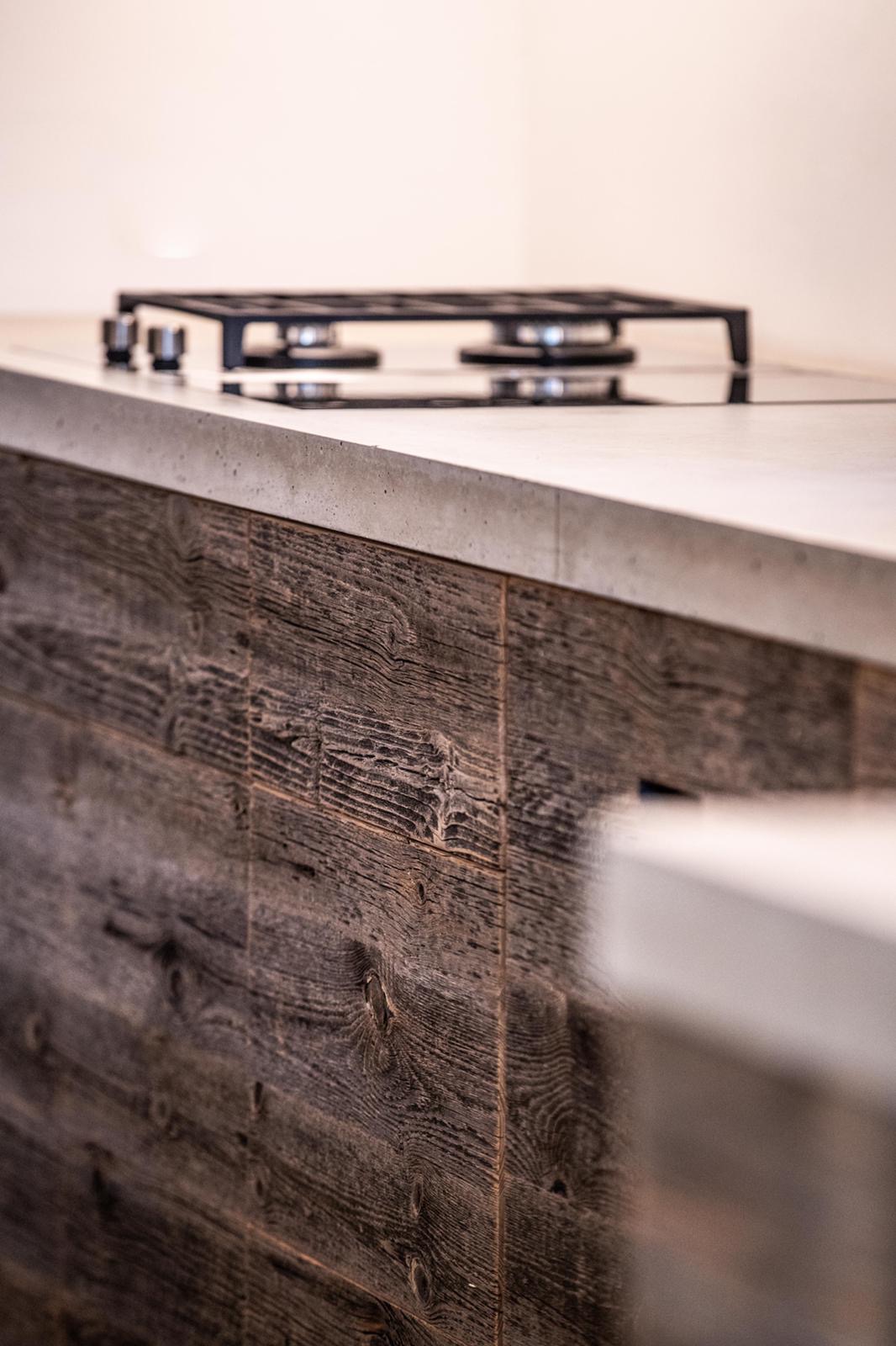 Die Holzwerft - Küchen aus altem Holz - Altholz Interieur old oak