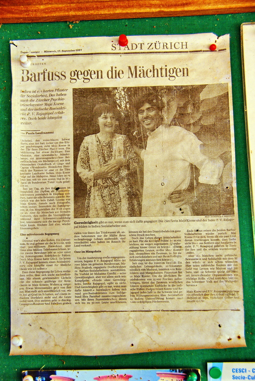 Bericht im Tages-Anzeiger vom 17.9.1997