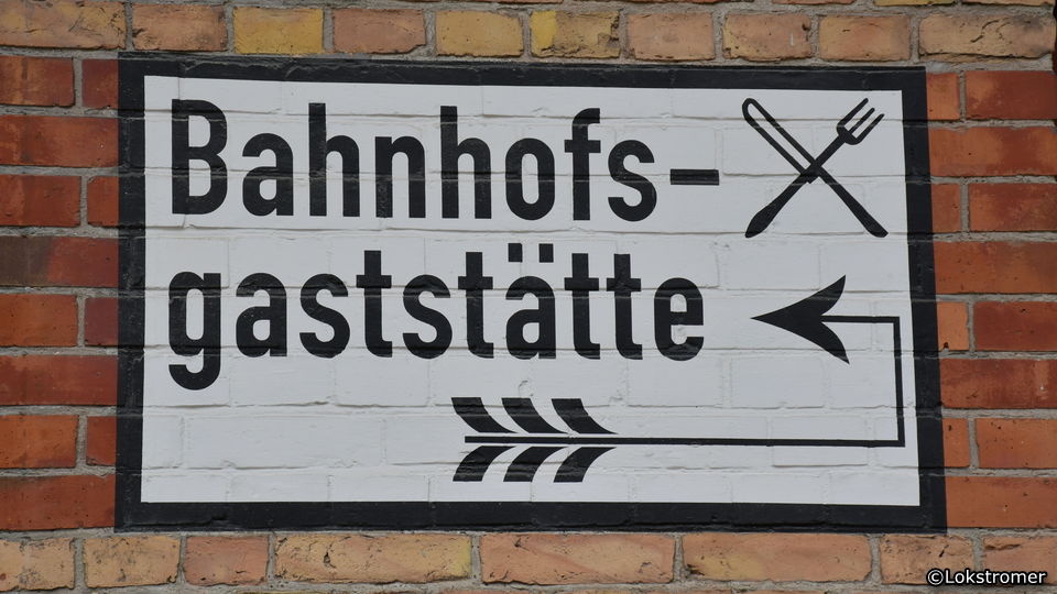 Verpflegungshinweis in Putbus