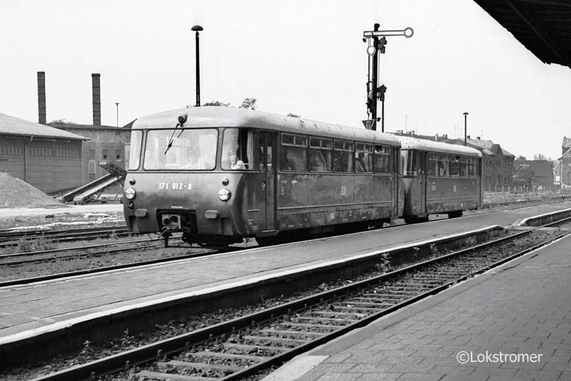 DR 171 012 am 08.08.1982 in Haldensleben