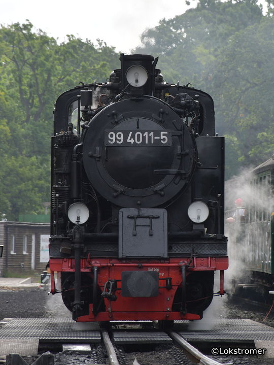 99 4011 in Göhren am 22. Juli 2019