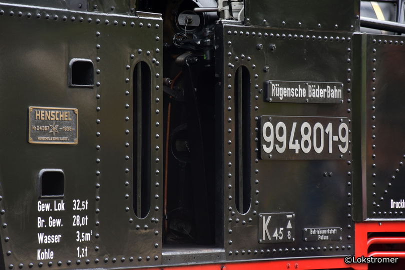 99 4801, Göhren, 20. Juli 2019