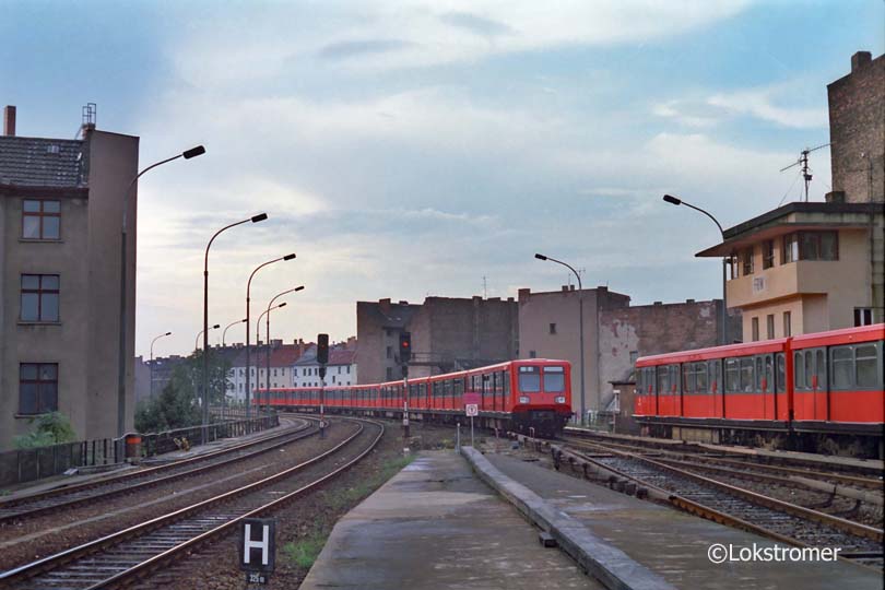 DB 485 065 auf der Stadtbahn in Berlin-Friedrichstraße am 11.09.1993