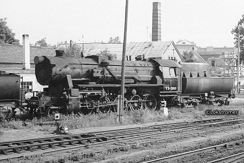 SZD TЭ 3161 (ex DR 52 3161) in Grodno (Russland) am 3. Juni 1984