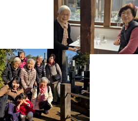 お墓参り集合写真②