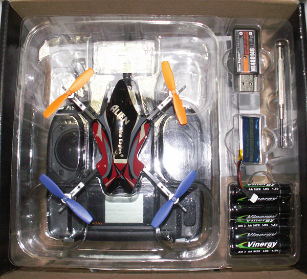 Nine Eagles Alien Drone review: sharp quadrocopter for $ 50 Nine Eagles Alien Drone review: sharp quadrocopter for $ 50