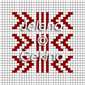 Латышские варежки вязание орнамент символ  Latvian mittens knitting ornament symbole 