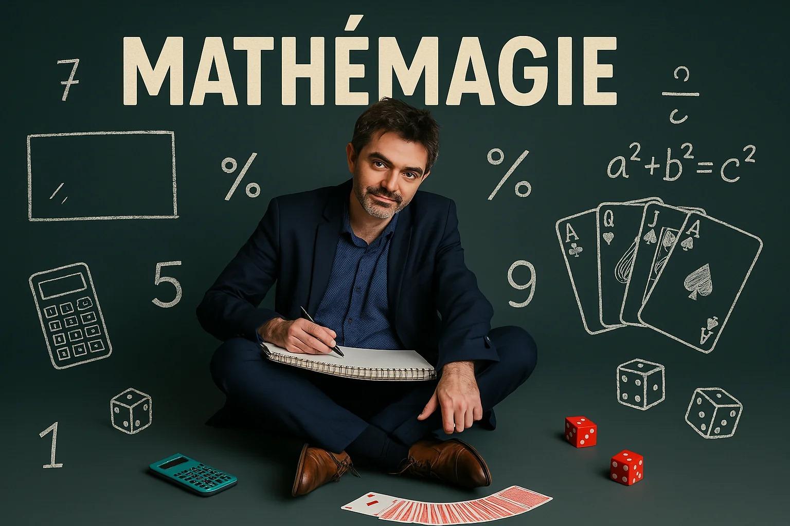 Yves Méret, agrégé de maths et mathémagicien pour tous les âges