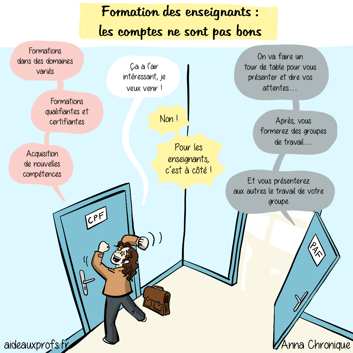 Le Compte Personnel de Formation est un mirage pour les professeurs de l'Education nationale: leurs académies sont pingres, les délais d'attente interminables
