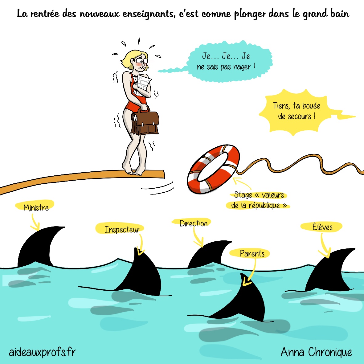 La rentrée 2025 des jeunes profs c'est la découverte de l'envers du décor