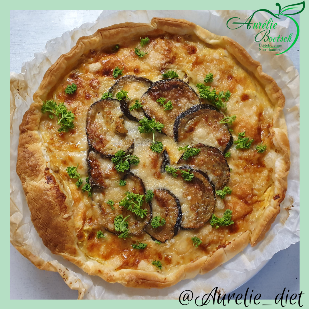 Tarte courgette / Aubergine