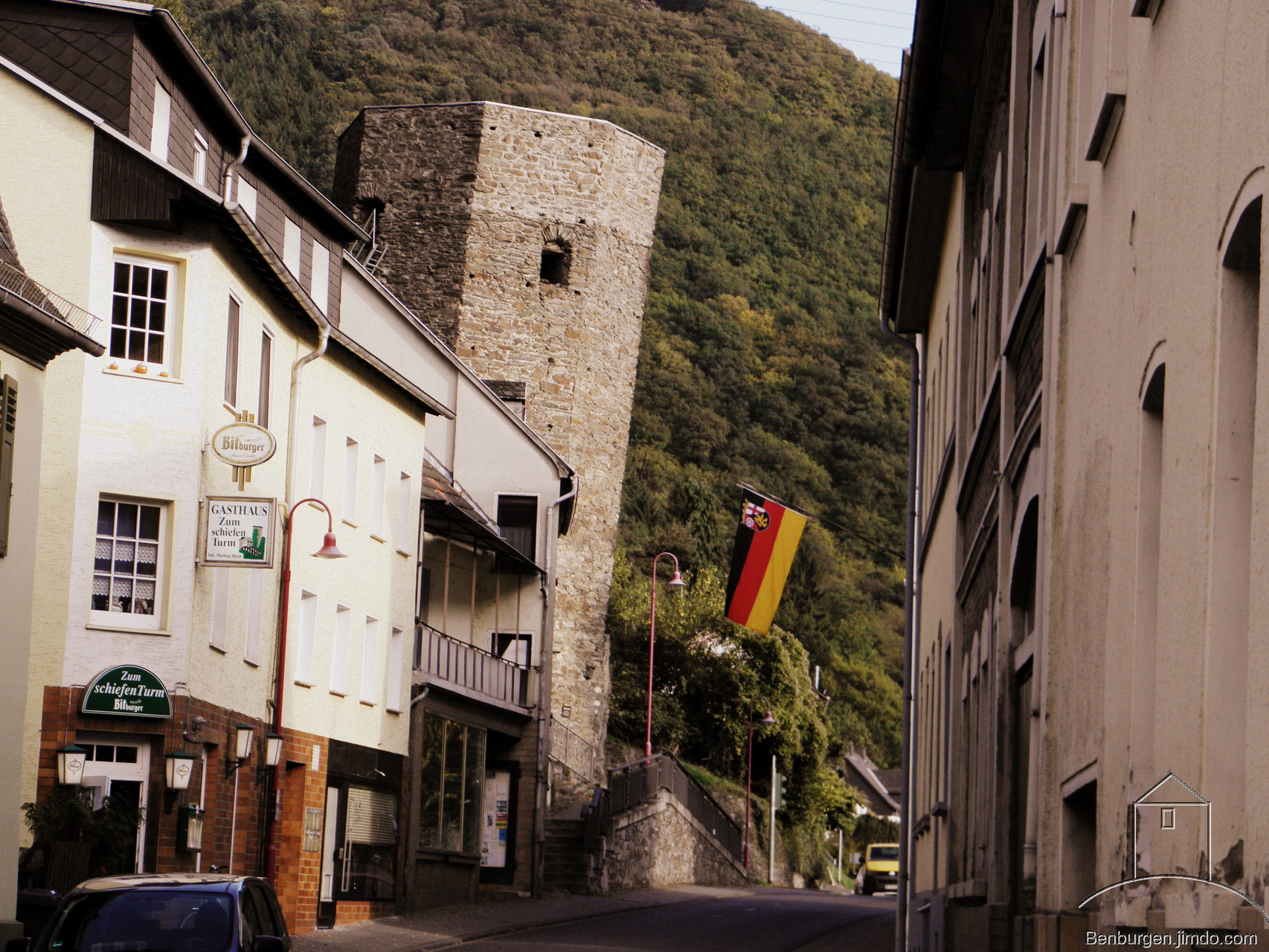 Der Schiefe Turm von Dausenau.