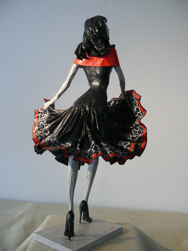 Elena Lichtsteiner: Flamenco I (2015, 70 cm)