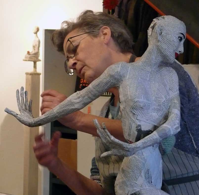 Elena Lichtsteiner, Skulpturen: Atelierimpressionen