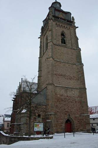 Evangelische Stadtkirche Bad Wildungen - Haupteingang