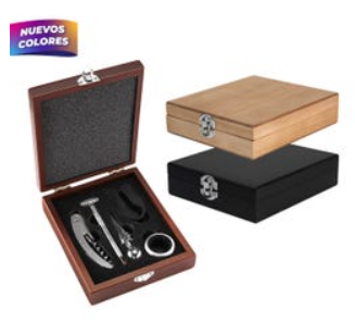 Set para vinos Mediterráneo café, negro, crema