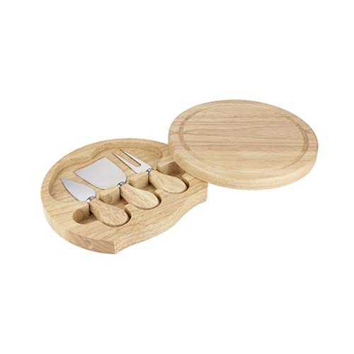 Set Brienz: estuche de madera con 3 accesorios de cocina.