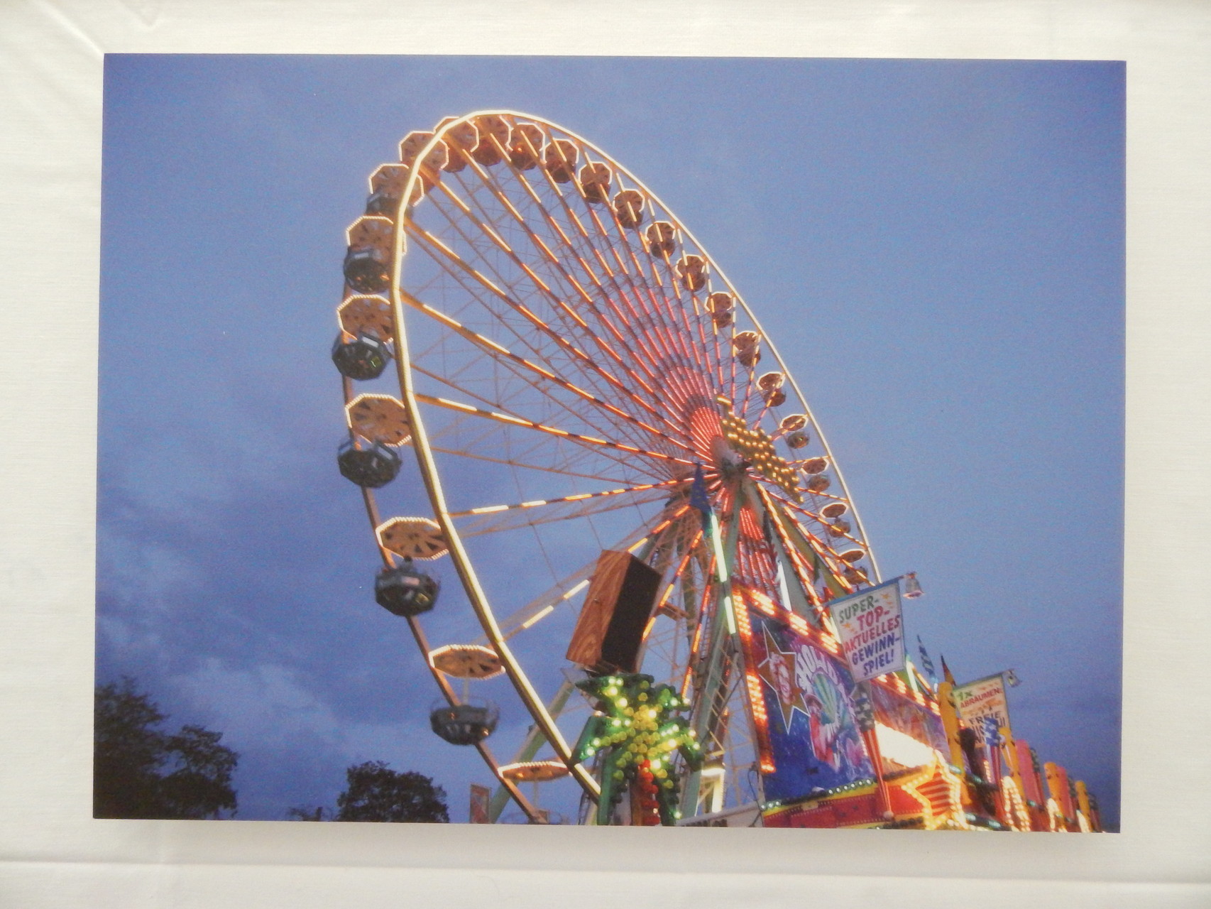 Deutzer Kirmes Zweite Runde Nr.10 Print auf Forex 15x20cm 30.-