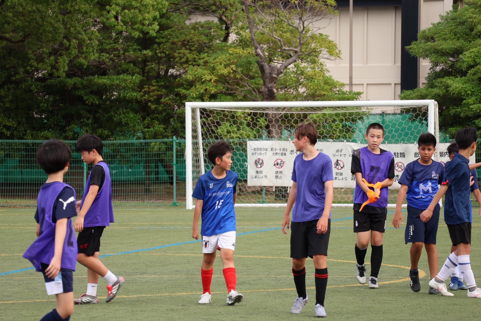 中学生チーム対外試合