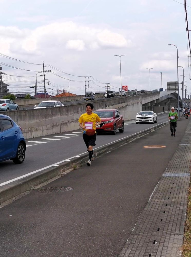 宮環一周約４２Kmを走ります。フルマラソンとほぼ同じ。