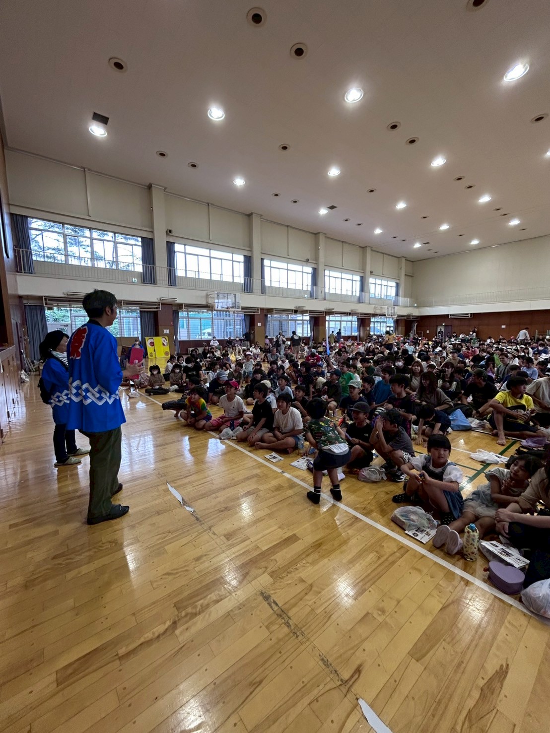 抽選会は参加者がたくさん(大盛況でした)