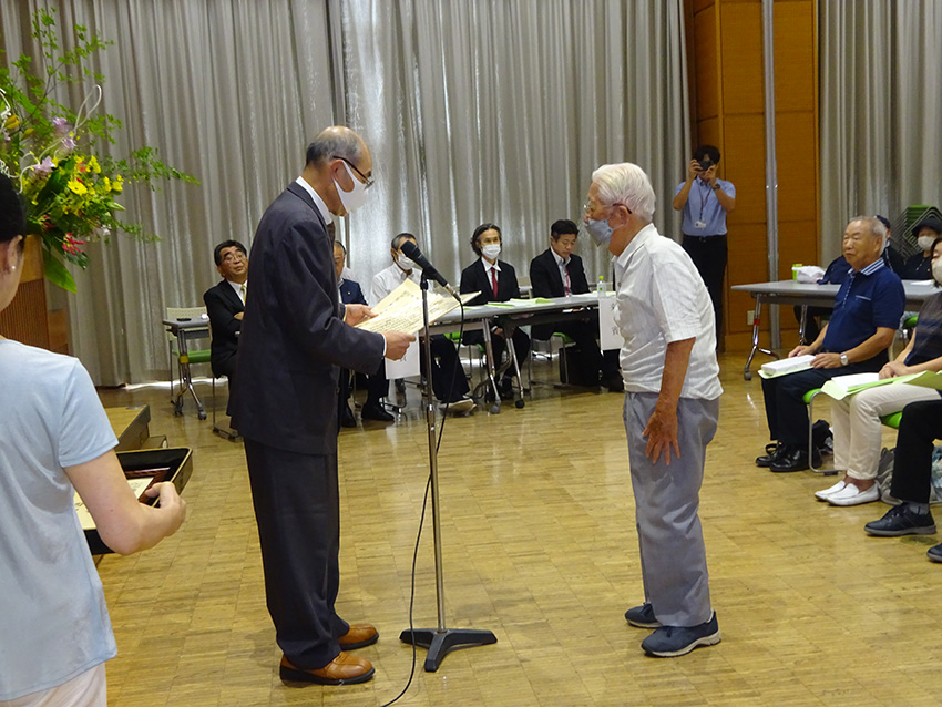 100歳表彰（西山様）