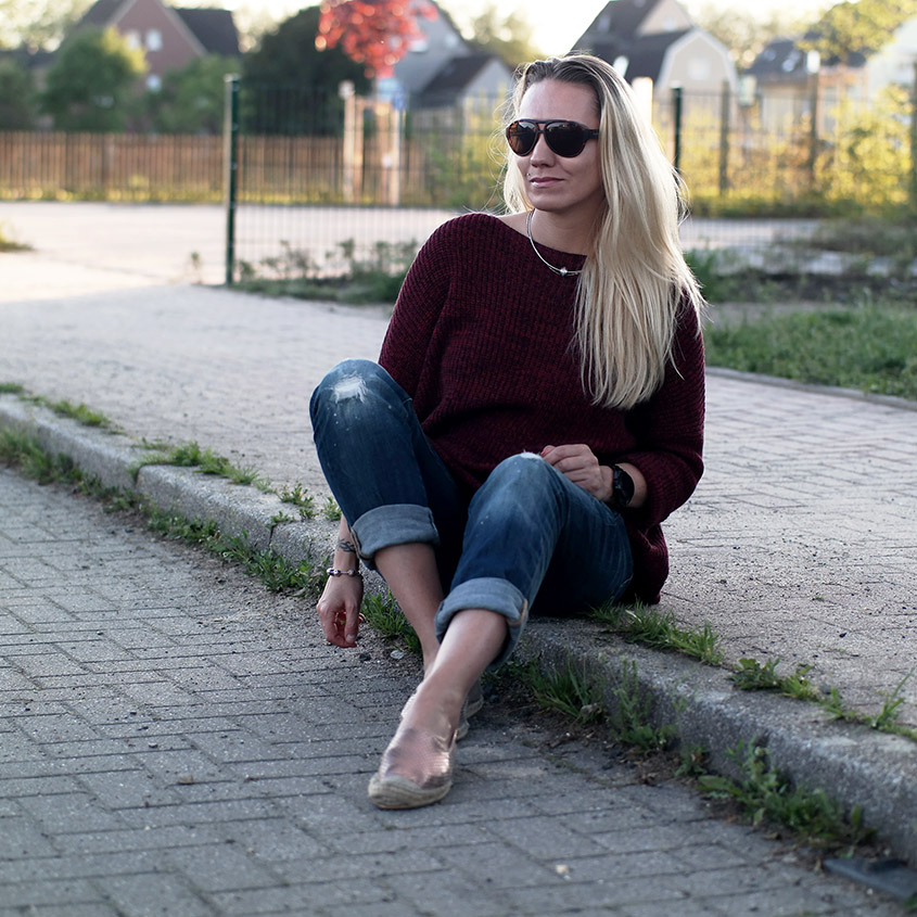 How to style a boyfriend jeans | Wie style ich eine Boyfriend Jeans | www.hot-port.de | 30+ Style Blog