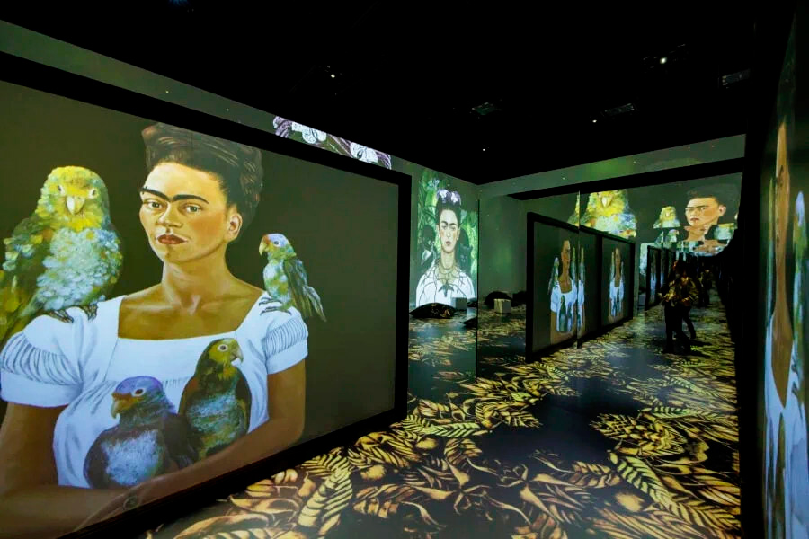Frida Kahlo Immersive Ausstellung Berlin