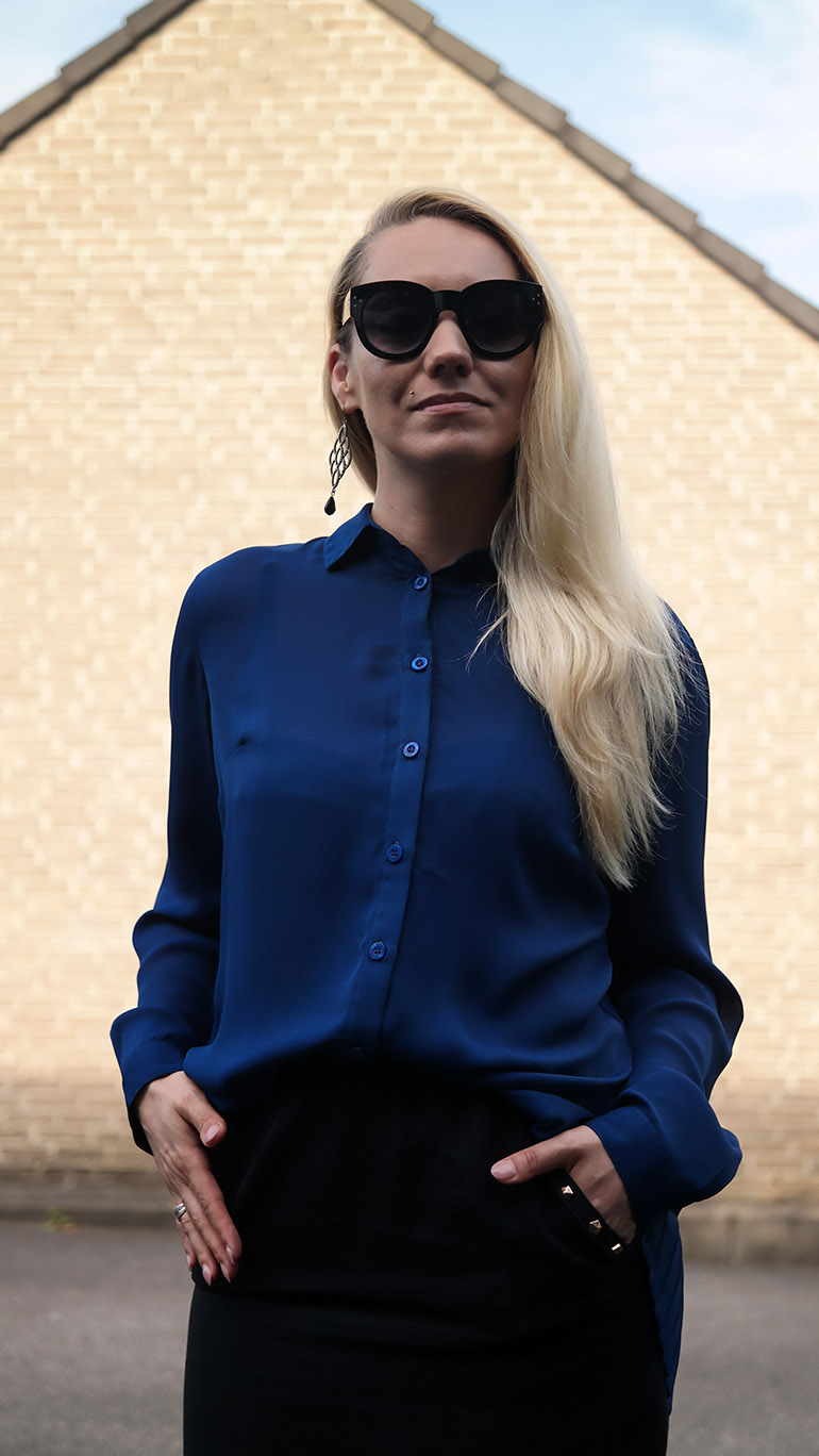 Outfit Midnight Blue | Blau & Schwarz passen nicht zusammen? Von wegen! | hot-port.de | 30+ Lifestyle & Fashion Blog