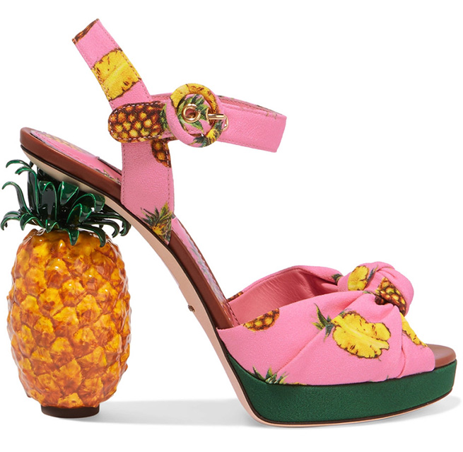 Der Dolce & Gabbana Ananas Schuh Trend 2017 | hot-port.de | 30+ Style Blog