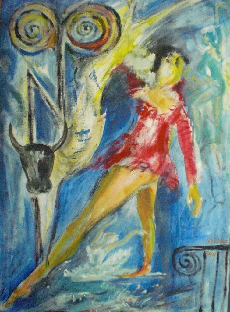 "Carmen Suite"     (2011, Öl, 50x70cm)