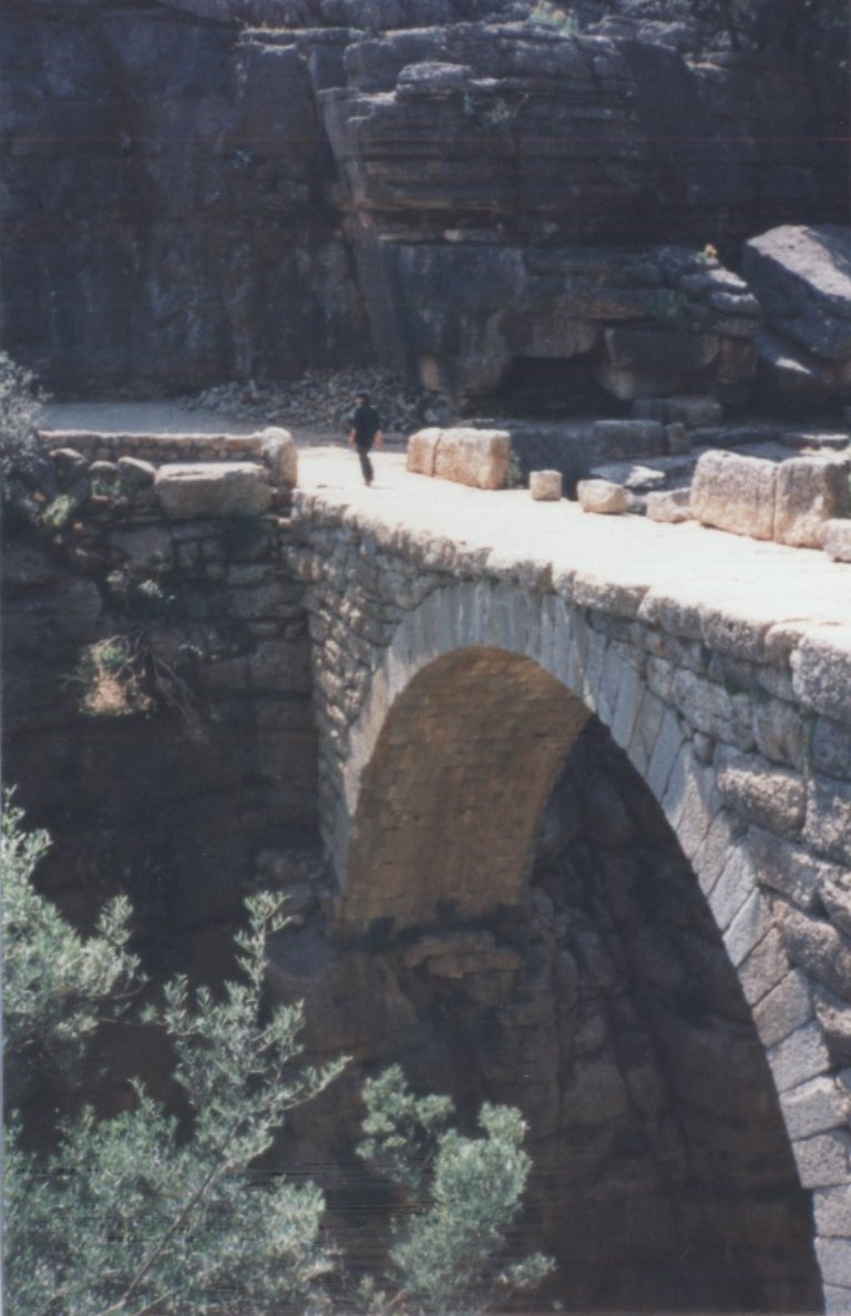 Pamphylien - Köprülü Canyon, alte römische Brücke