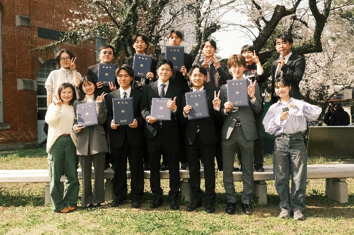 令和6年度学位記伝達式が行われました