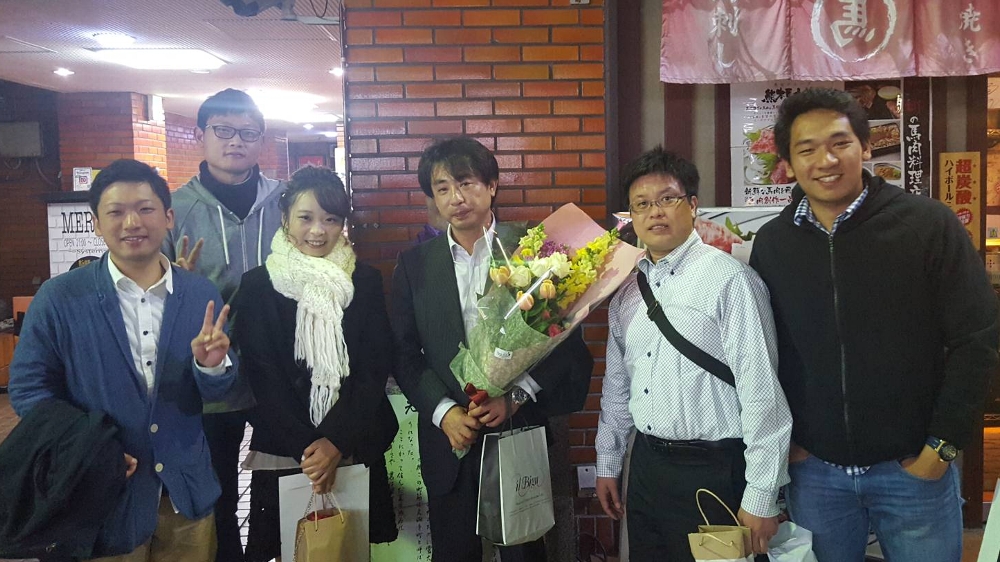 博士前期課程：3名、卒研生：1名