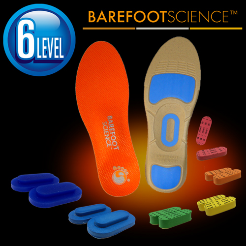 BAREFOOT SCIENCE 中級・運動 スポーツ用インソール フルサイズ