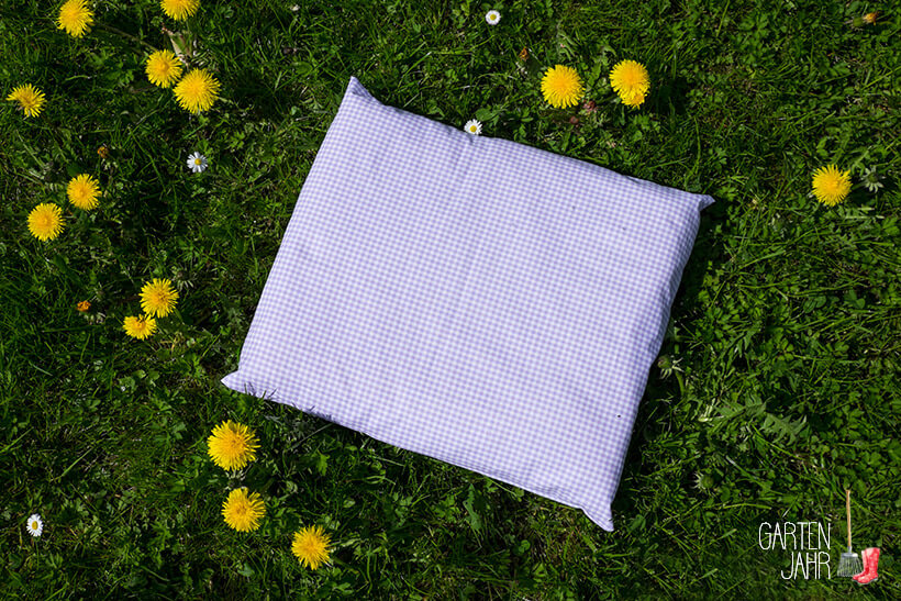 DIY: Kissenhülle nähen mit Hotelverschluss