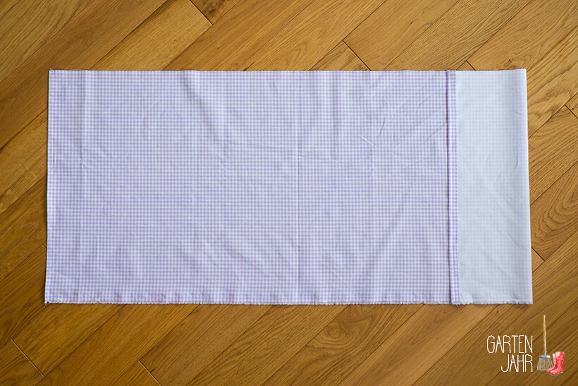 DIY: Kissenhülle nähen mit Hotelverschluss
